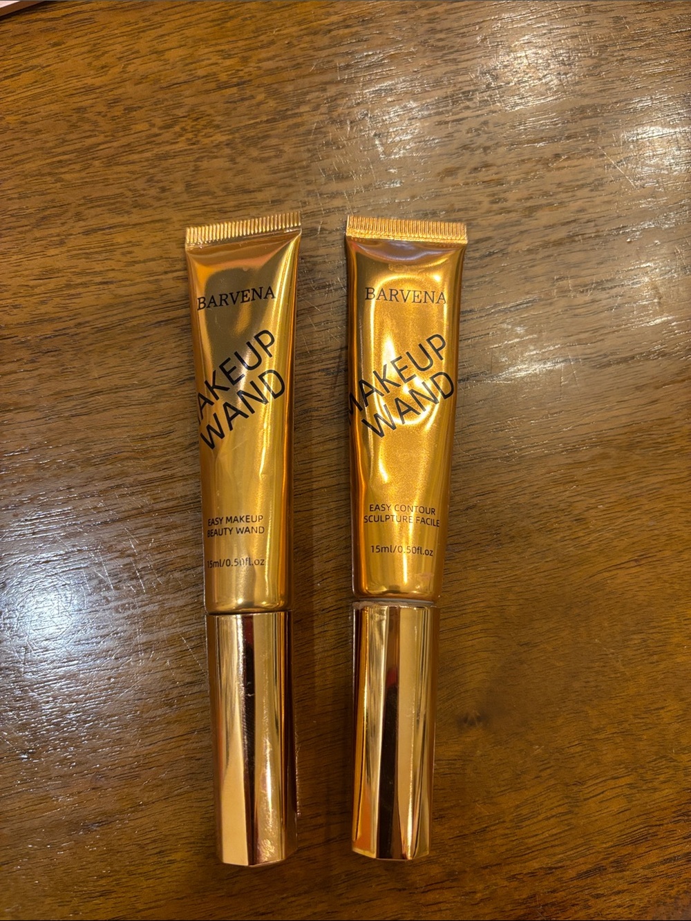 Barvena Makeup Wand Liquid Highlighter & Contour - Gold Metallic